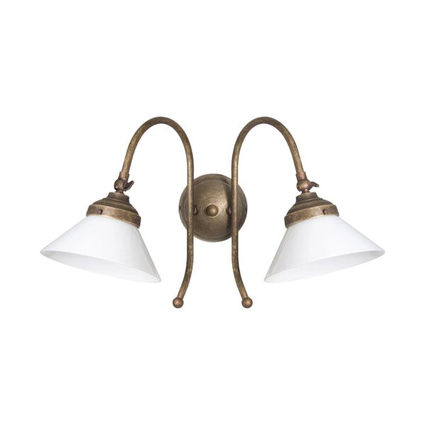 Rustikale Wandleuchte Wandlampe E14 Fiordo