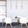 Pendellampe Glas modern 82 cm Transparent E27 Schwarz