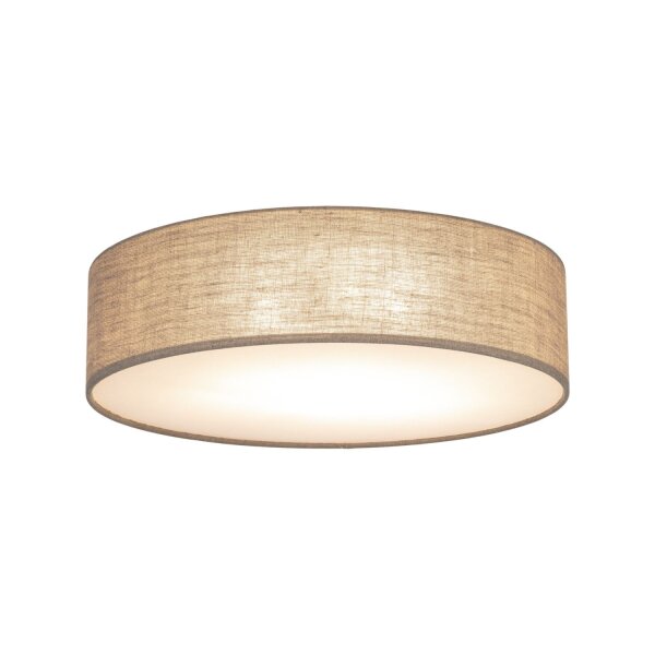 Deckenleuchte Stoff zeitlos 60 cm Beige E27 4-flammig