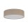 Deckenleuchte Stoff zeitlos 60 cm Beige E27 4-flammig