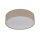Deckenleuchte Stoff zeitlos 60 cm Beige E27 4-flammig