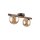 Deckenleuchte Holz Braun G9 42 cm stilvoll Glas modern