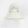 Wandleuchte Weiß Gold Shabby Chic aus Messing
