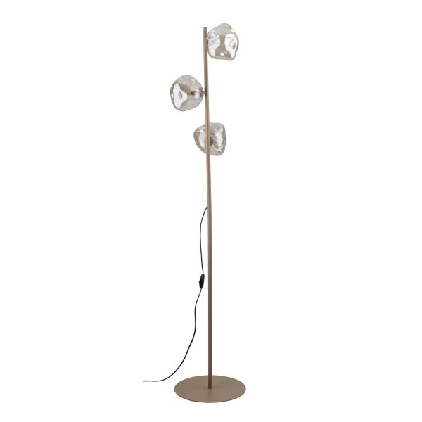 Stehleuchte modern Metall Beige 151 cm G9 3-flammig