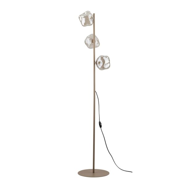 Stehleuchte modern Metall Beige 151 cm G9 3-flammig