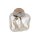 Moderne Deckenleuchte Beige Cognac Metall B:15 cm G9