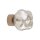 Moderne Deckenleuchte Beige Cognac Metall B:15 cm G9