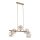 Pendelleuchte Beige Metall 65 cm G9 modern 5-flammig