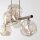 Pendelleuchte Beige Metall 65 cm G9 modern 5-flammig