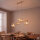 Pendelleuchte Beige Metall 65 cm G9 modern 5-flammig