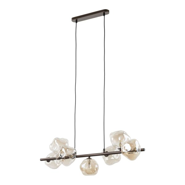 Pendelleuchte Metall modern 90 cm Braun G9 Elegant