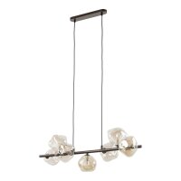 Pendelleuchte Metall modern 90 cm Braun G9 Elegant