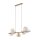 Pendelleuchte zeitlos Metall Beige 90 cm G9 7-flammig