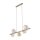 Pendelleuchte zeitlos Metall Beige 90 cm G9 7-flammig