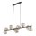 Pendelleuchte Braun zeitlos 116 cm Metall G9 9-flammig