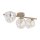 Deckenleuchte Metall zeitlos 50 cm Beige G9 Stilvoll