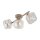 Deckenleuchte Metall zeitlos 50 cm Beige G9 Stilvoll