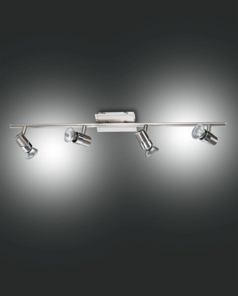 Deckenspot Chrom GU10 L:70 cm schwenkbar verstellbar
