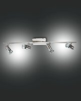 Deckenspot Chrom GU10 L:70 cm schwenkbar verstellbar