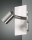 Wandspot Nickel Schalter GU10 B:7,5 cm schwenkbar