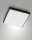 LED Deckenleuchte Aluminium IP54 3000K Schwarz B:30 cm