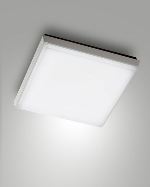 LED Deckenleuchte Aluminium IP54 3000K Weiß L:30 cm
