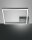 LED Deckenleuchte Aluminium 3000K B:45 cm Anthrazit