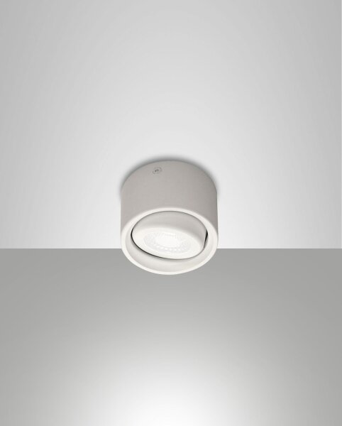 LED Deckenleuchte Aluminium 3000K Weiß schwenkbar