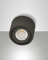 LED Deckenleuchte Aluminium 3000K Anthrazit schwenkbar