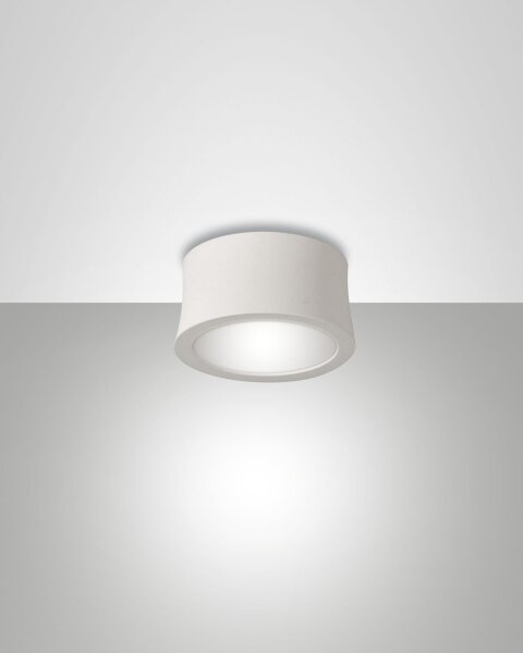 LED Deckenleuchte Aluminium 3000K 630 lm Weiß B:8 cm