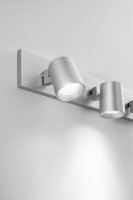 Deckenspot Aluminium GU10 L:65 cm schwenkbar dekorativ