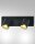 Deckenspot Aluminium GU10 Schwarz L:30,5 cm schwenkbar