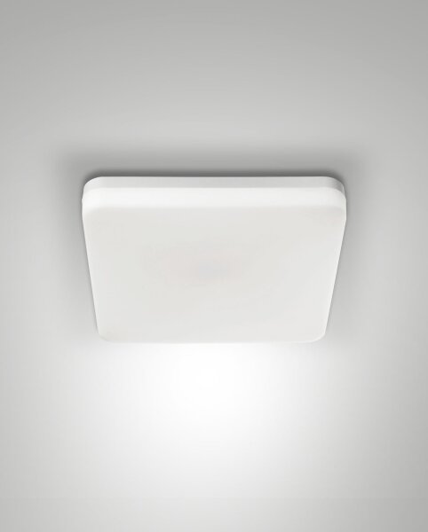 LED Deckenleuchte IP65 3000K Weiß H:6 cm dekorativ