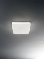 LED Deckenleuchte IP65 3000K Wei&szlig; B:28 cm dekorativ