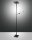 LED Stehleuchte Aluminium 3000K Schwarz flexibel