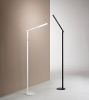 LED Stehleuchte Schwarz 3000/4000/5000/6000K schwenkbar