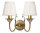 Jugendstil Wandleuchter Wandlampe E14 Ginevra