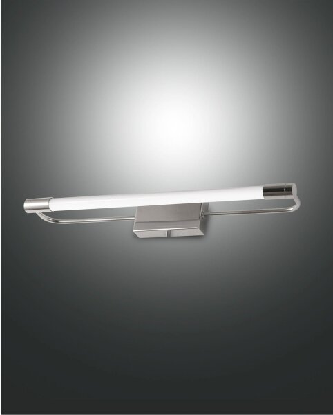 LED Wandleuchte Chrom IP44 3000K 40 cm Spiegelleuchte
