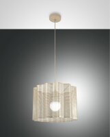 Pendelleuchte Gold Metall E27 &Oslash;40 cm Modern rund