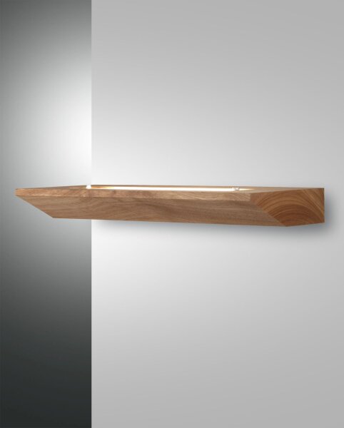 LED Wandleuchte Holz 3000K B:40 cm 1380 lm indirekt