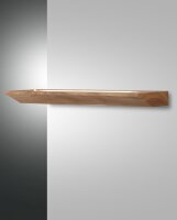 LED Wandleuchte Holz 3000K B:60 cm 2770 lm indirekt