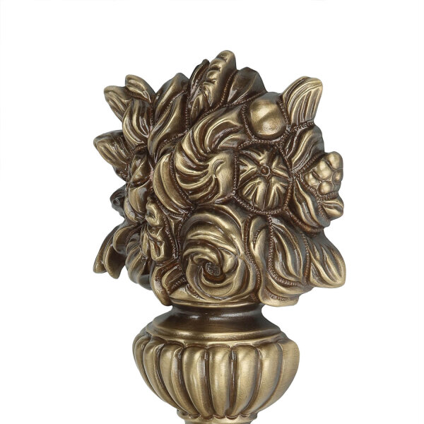 Premium Wandlampe Echt-Messing in Bronze Klassisch