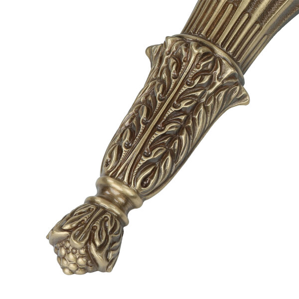 Premium Wandlampe Echt-Messing in Bronze Klassisch