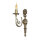 Premium Wandlampe Echt-Messing in Bronze Klassisch