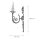 Premium Wandlampe Echt-Messing in Bronze Klassisch