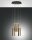 LED Pendelleuchte Gold 3000K Schwarz L:40 cm dekorativ