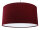 Pendelleuchte Bordeaux Wei&szlig; Stoff &Oslash;50cm Esstisch