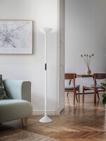 LED Stehleuchte Aluminium 2700/3200/4000K Wei&szlig; 175,5 cm