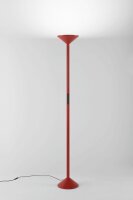 LED Stehleuchte Aluminium Rot dimmbar 2700/3200/4000K