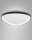 LED Deckenleuchte Schwarz 2700/3000/4000K L:80 cm